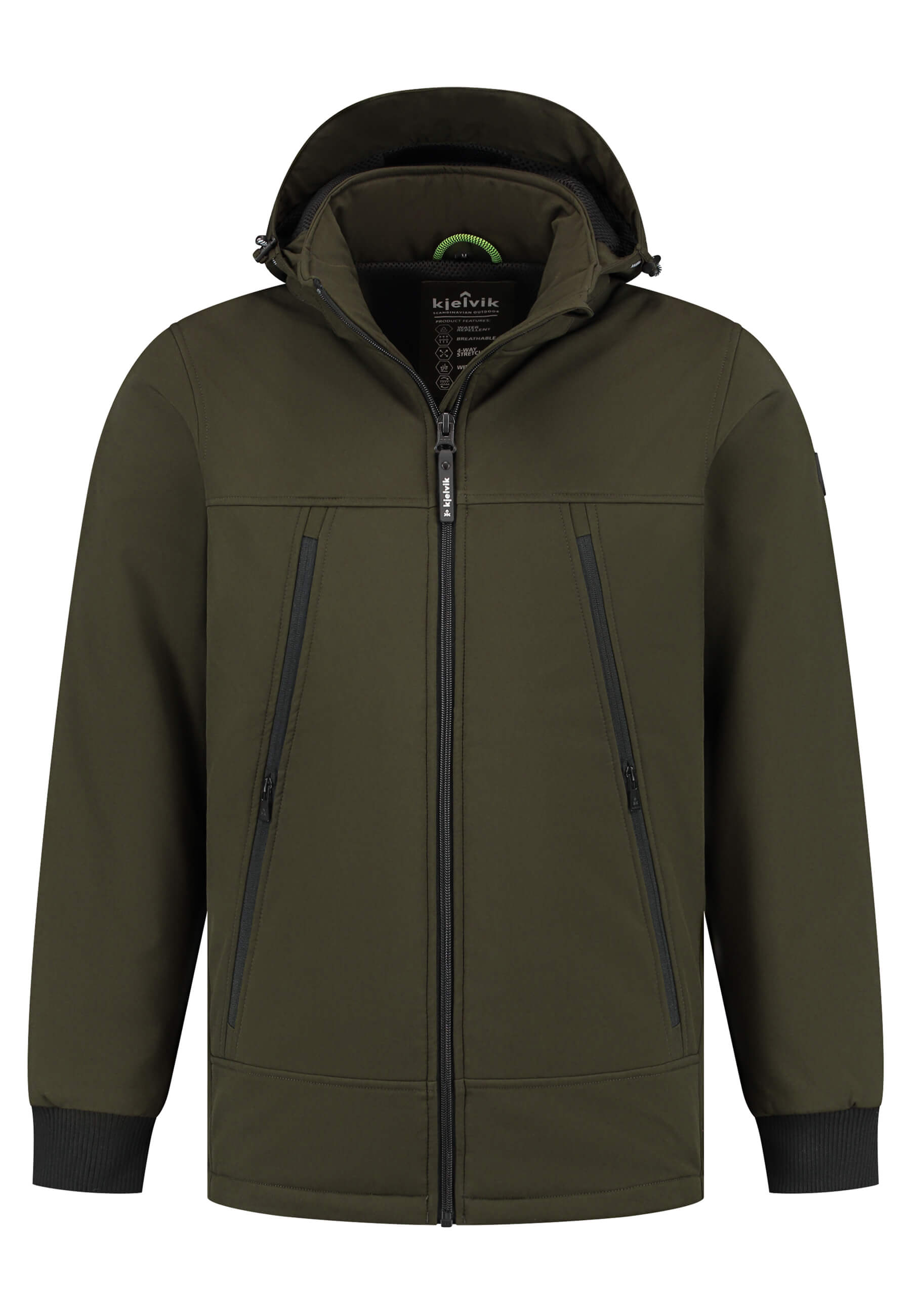 Gewatteerde Softshell Jas Bente