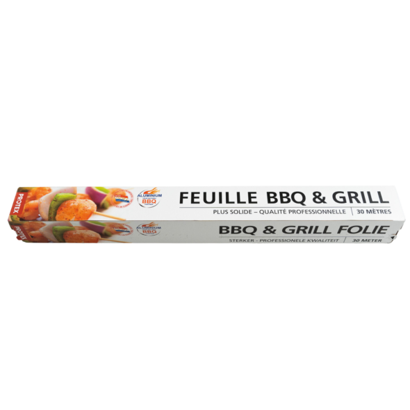 Bbq & Grill Aluminium Folie 44 Cm x 30 M Extra Dik