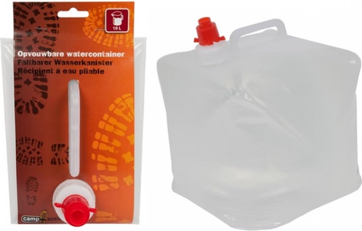 Camp Active Jerrycan Voor Water Opvouwbaar 10 Liter