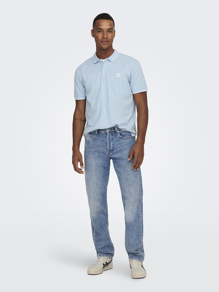 Only & Sons Fletcher Slim Polo Heren