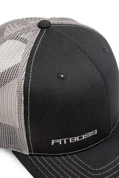 Pit Boss Baseball Hat - Universal, Black & Grey