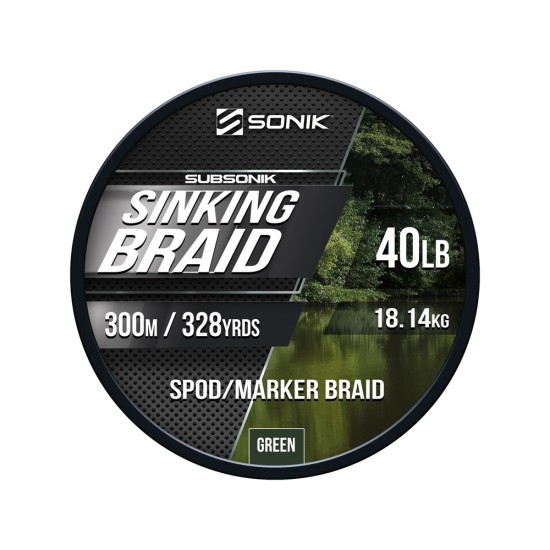 Sonik Subsonik Sinking Braid 40Lb 600M (0.20)