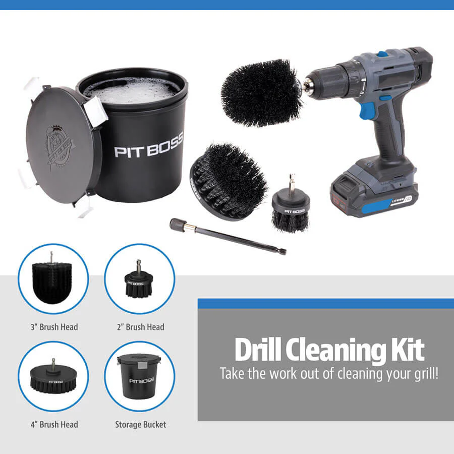 Pit Boss Grill Cleaning Kit Drill