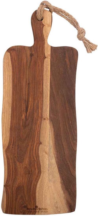 Pure Rose Wood Serveerplank 49 Cm Rustiek