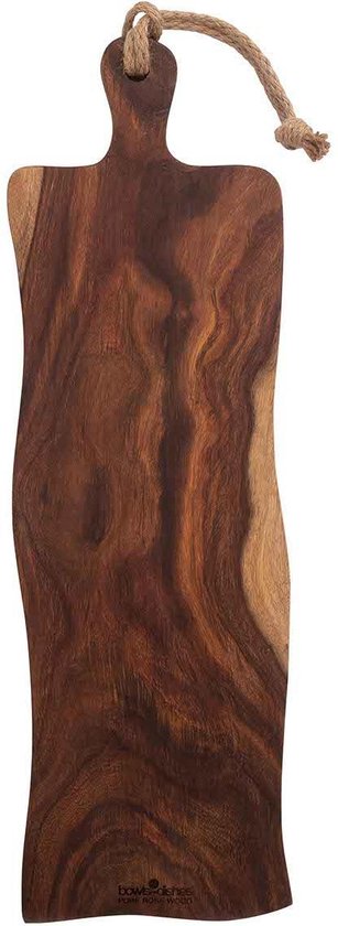 Pure Rose Wood Serveerplank 59 Cm Rustiek