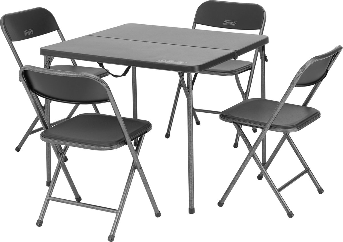 Coleman campingtafel met 4 stoelen