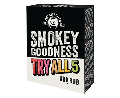 Smokey Goodness Try All 5 Box Rubs 150 Gr