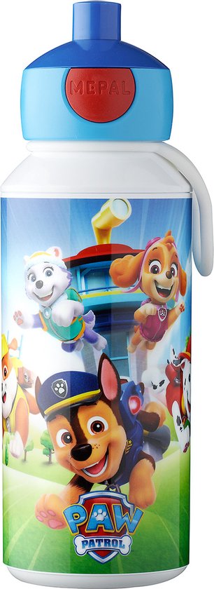 Mepal Drinkfles Pop-Up Campus 400 Ml - Paw Patrol Pups