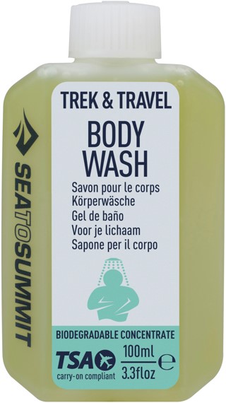 Sea To Summit Trek & Travel Liquid Body Wash 100Ml / 3.3 Fl Oz  - Eco Zeep