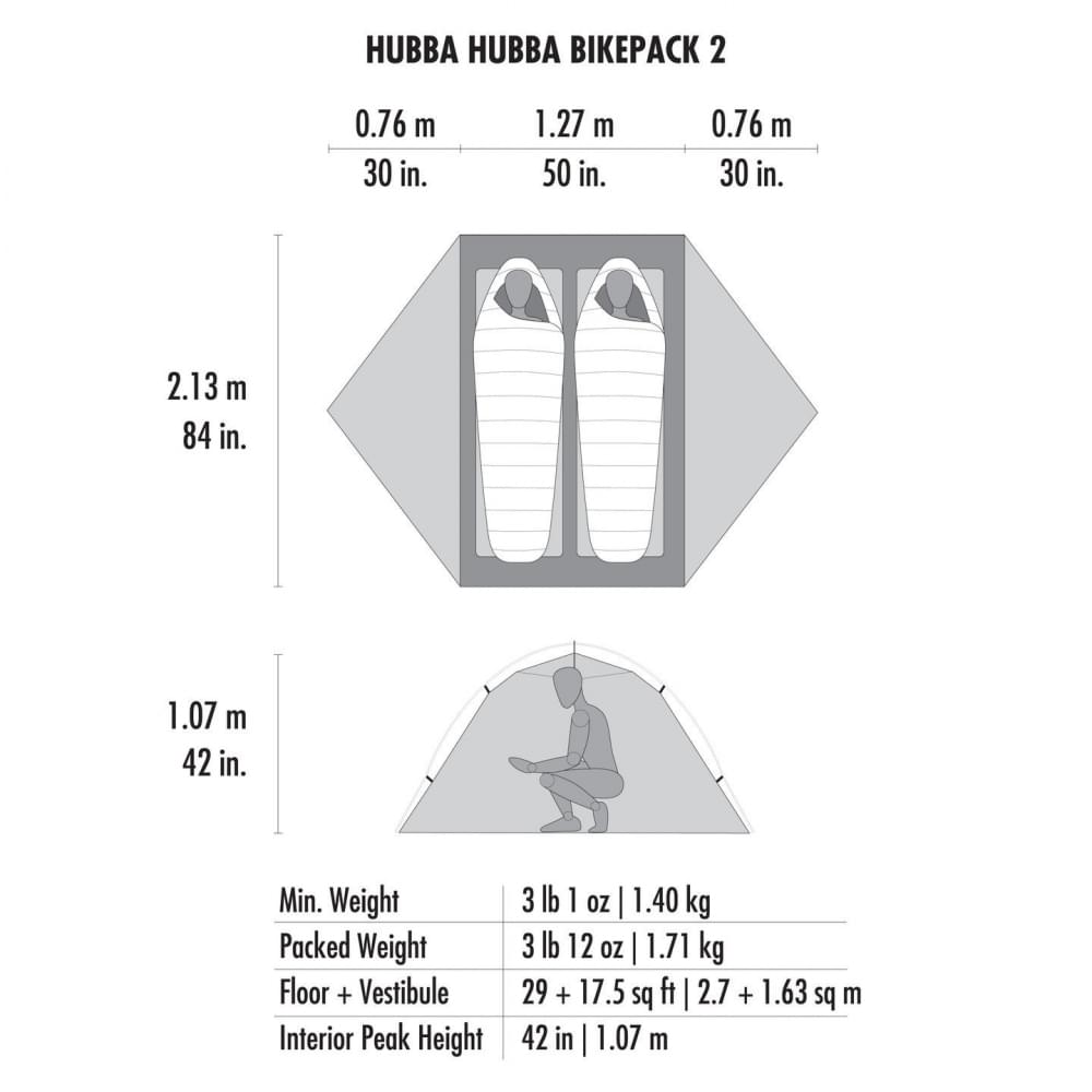 MSR Hubba Hubba Bikepack 2