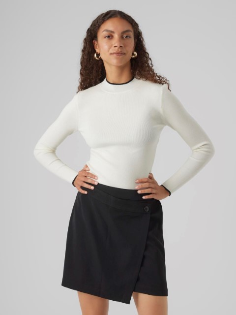 Vero Moda Flouncy Highneck Pullover Dames