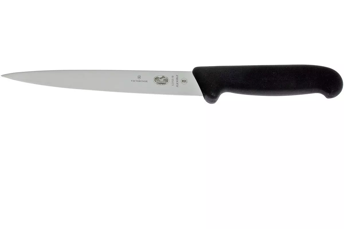 Victorinox Visfileermes 18 cm Flexibel RVS