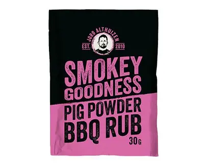 Smokey Goodness Pig Powder Bbq Rub 30 Gr