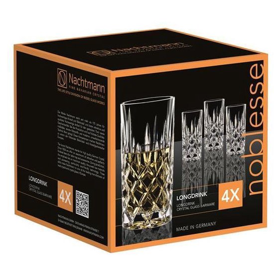 Nachtmann Noblesse Longdrinkglas 375 Ml Set 4 Stuks