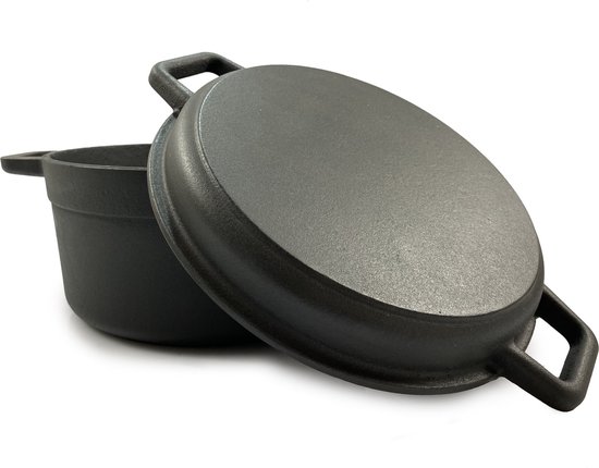 Grill Guru Dutch Oven Large Reversible