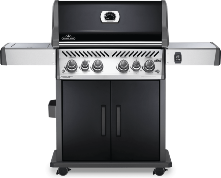 Napoleon Gasbarbecue Rogue 525 Met Gietijzeren Roosters - Zwart