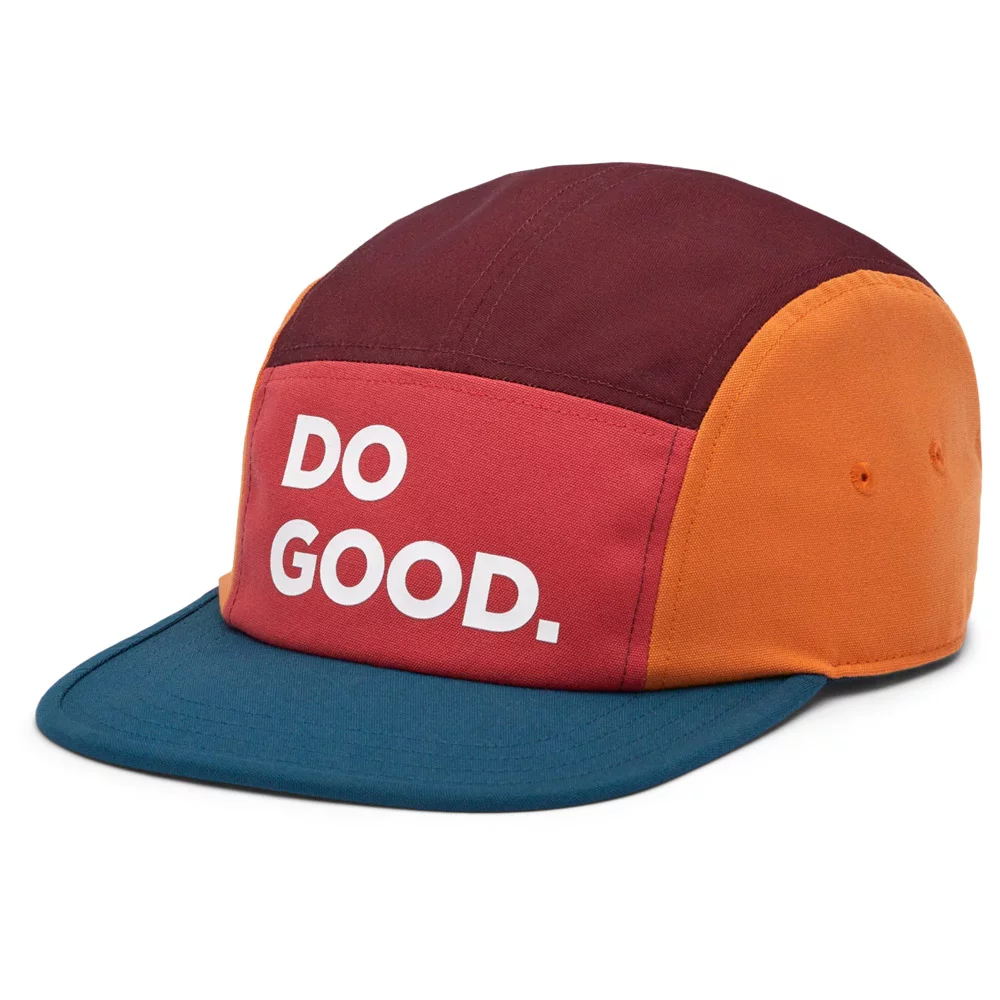 Cotopaxi Do Good 5-Panel Hat - Strawberry/Abyss