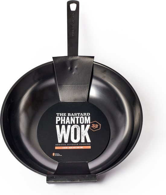 The Bastard Phantom Wok Steel 33 Cm