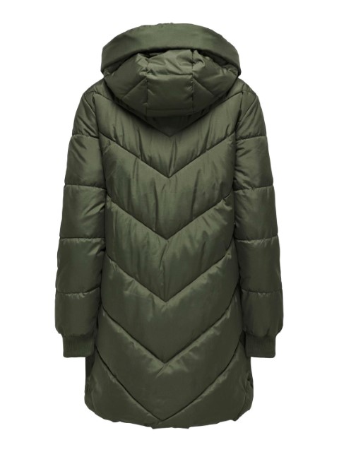 Jacqueline De Yong Skylar Padded Hood Jas Dames