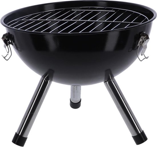 Bbq Bal Dia 31Cm Zwart