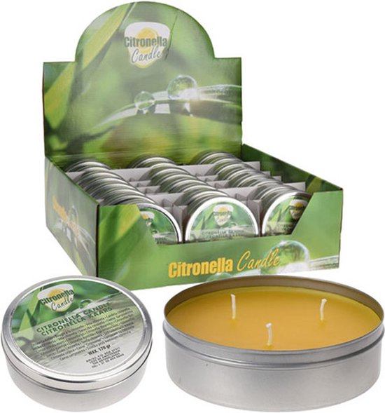 Citronella Kaars In Blik 105X3