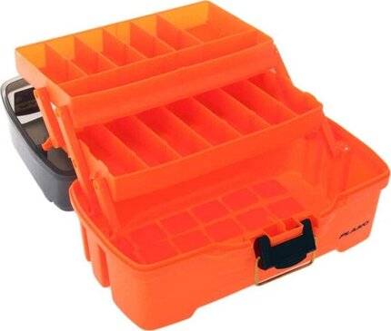 Plano Plamt6221 2Tray Trans Smoke Orange