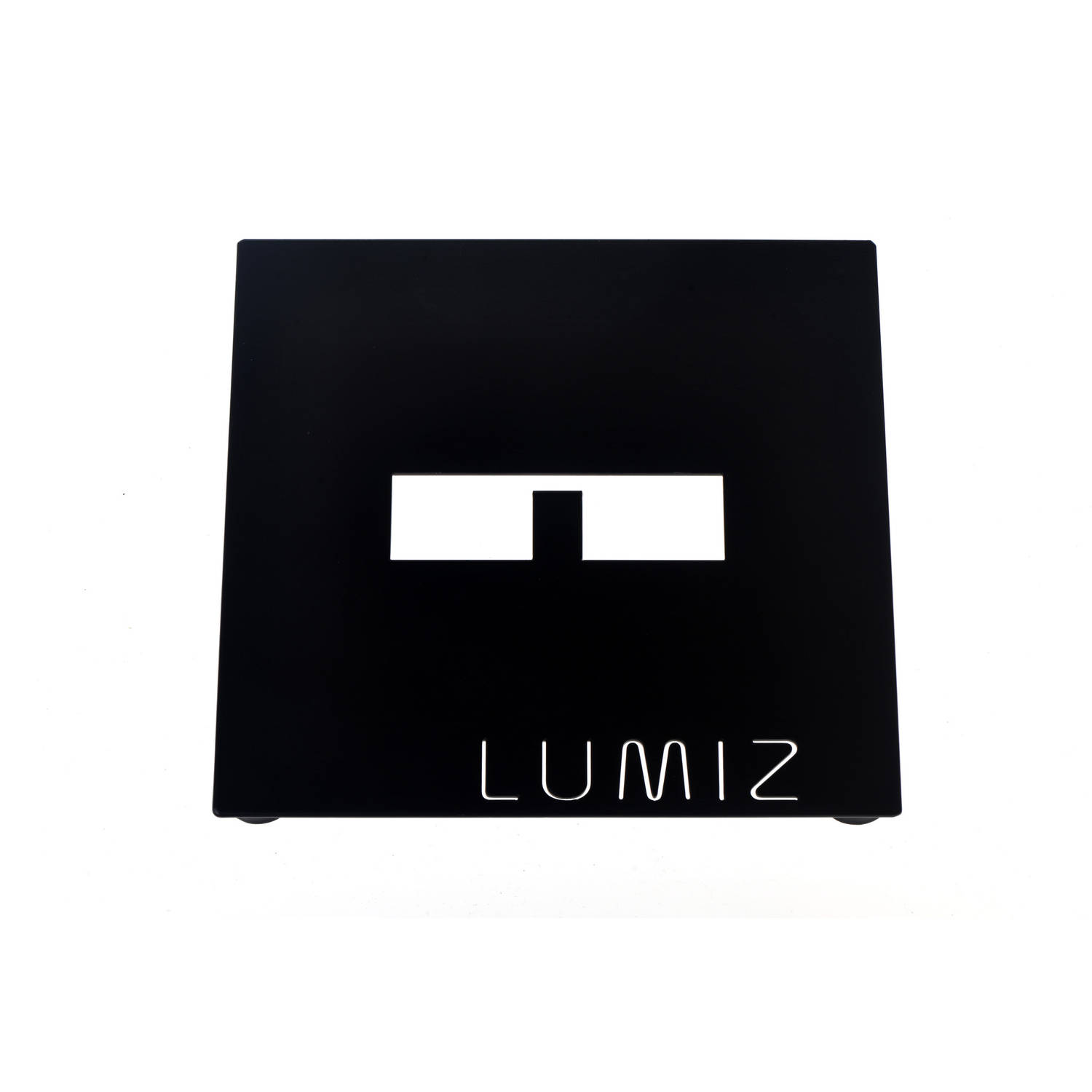 Lumiz Metal Plaat 20Cm Zwart