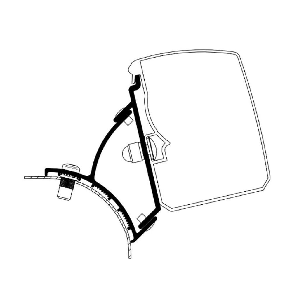 Thule Omnistor Luifel Adapter VW T5/T6 