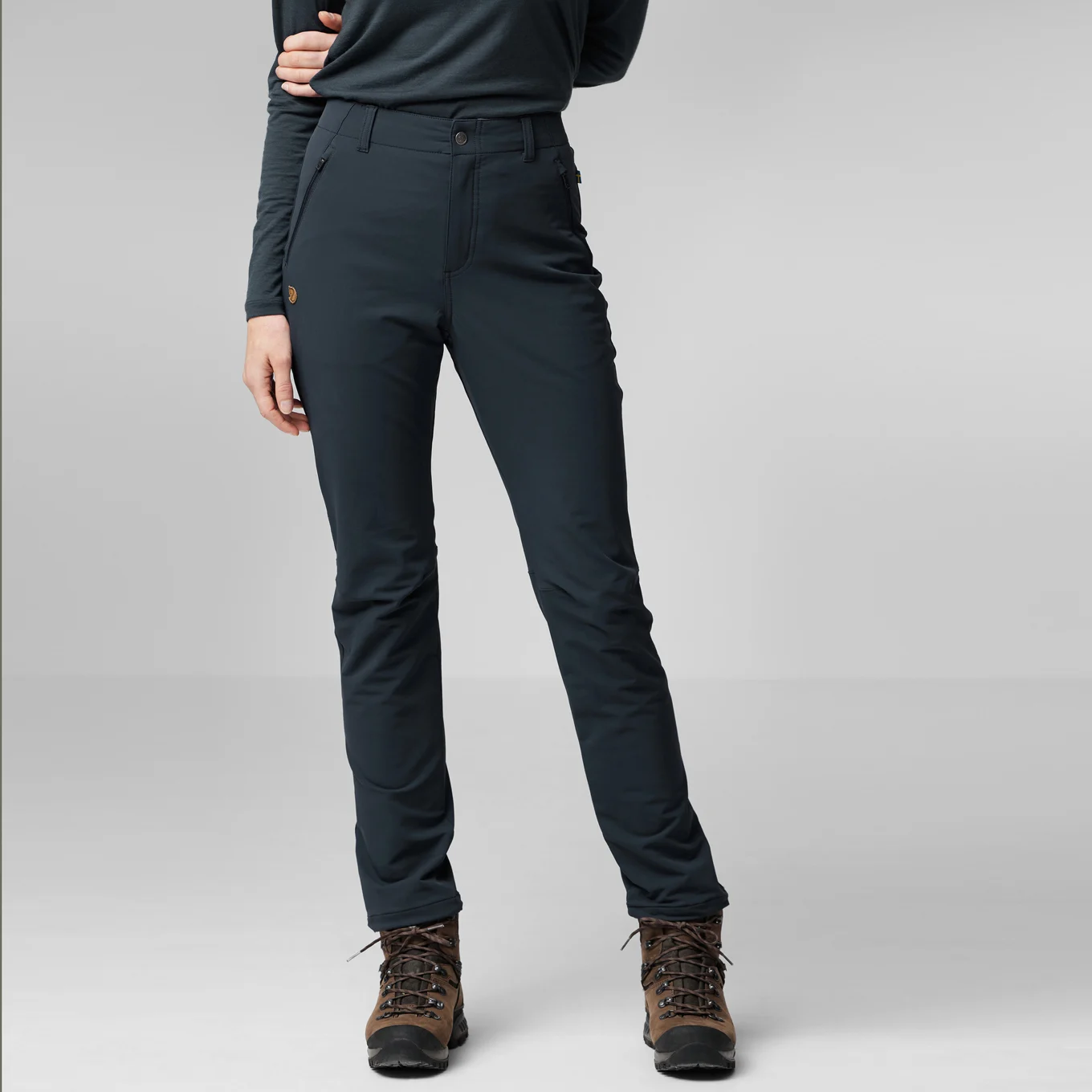 FJÄLLRÄVEN ABISKO WINTER STRETCH TROUSERS DAMES - BLACK