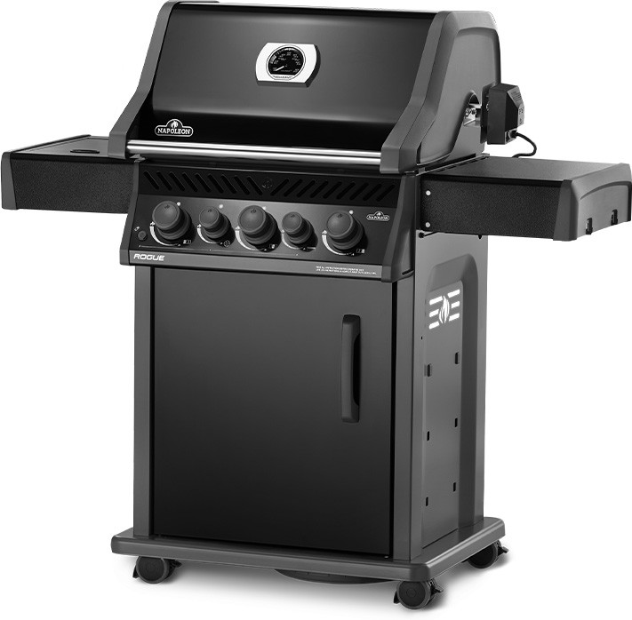 Napoleon Gasbarbecue Rogue 425 Met Zij- En Achterbrander - Zwart