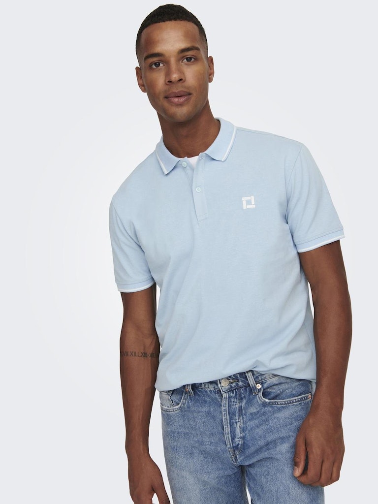 Only & Sons Fletcher Slim Polo Heren