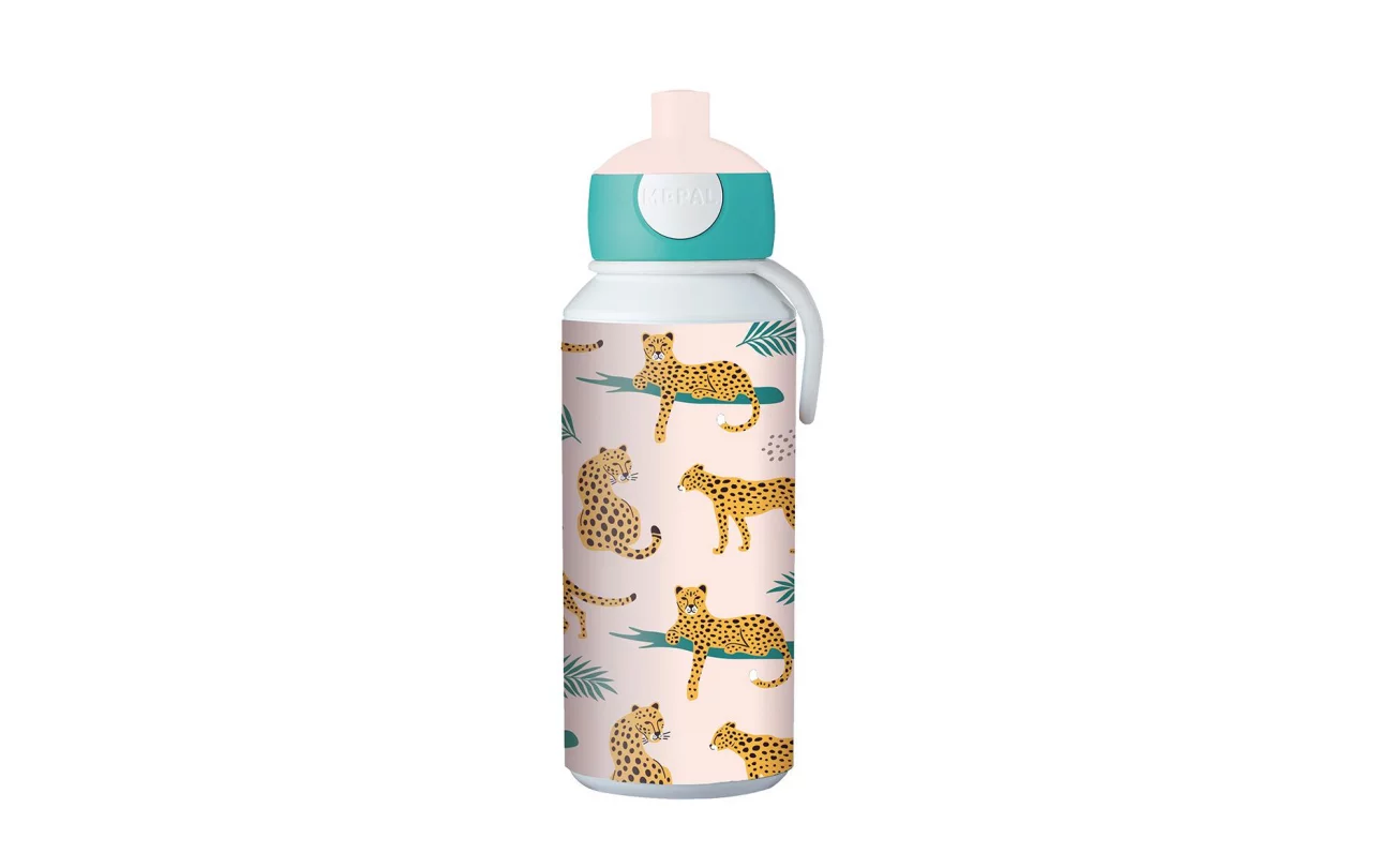 Mepal Drinkfles Pop-Up Campus 400 Ml - Leopard