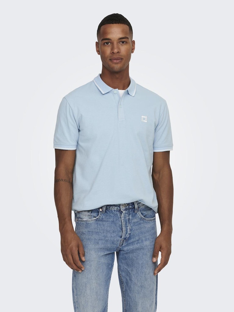 Only & Sons Fletcher Slim Polo Heren