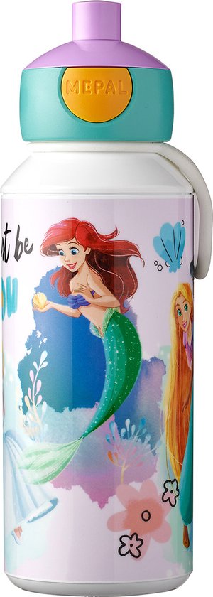 Mepal Drinkfles Pop-Up Campus 400 Ml - Disney Princess